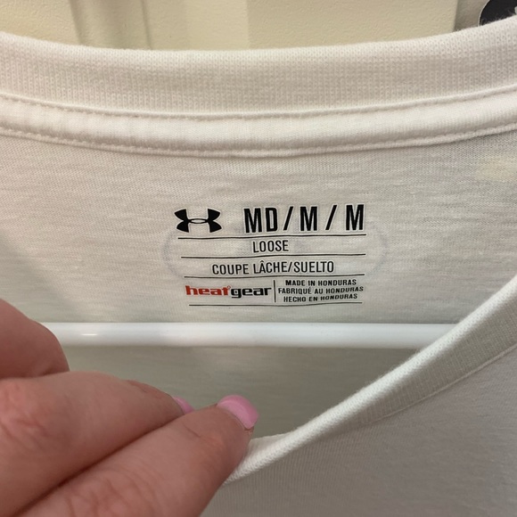 UNDER ARMOUR Men’s Camo White Tshirt NWT Size M - Picture 3 of 6